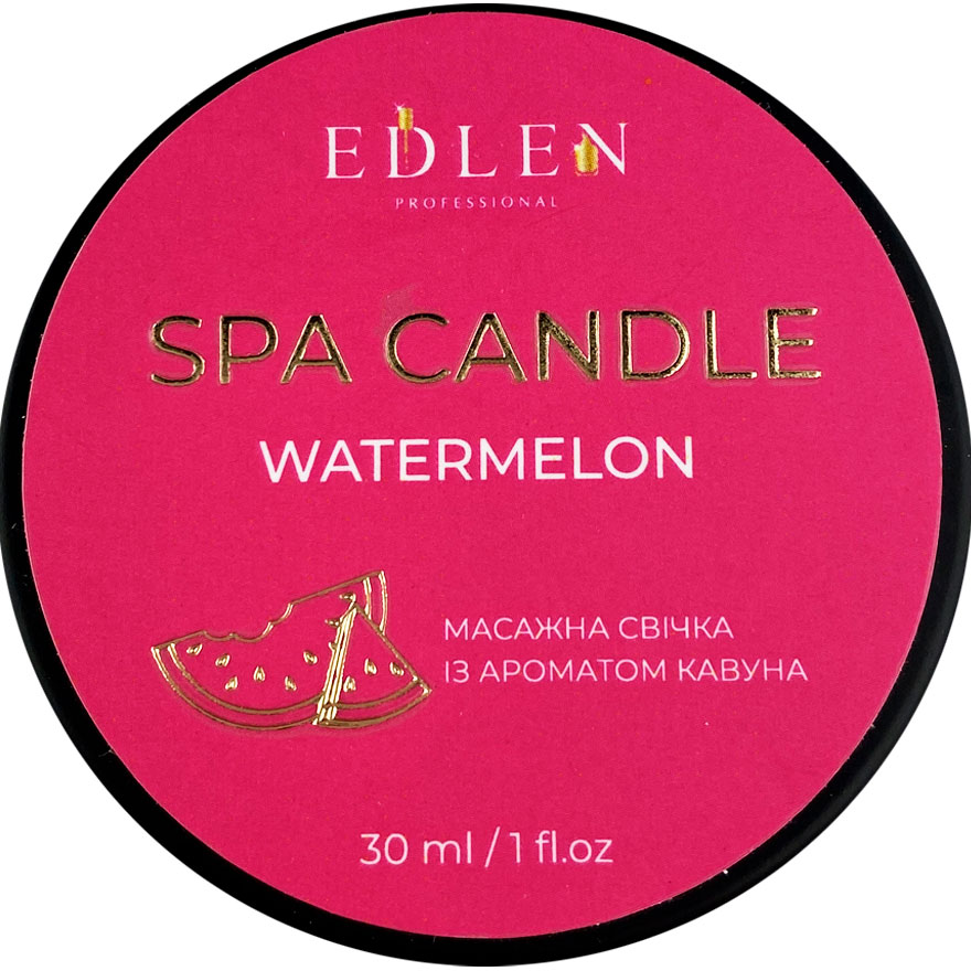 Edlen Massage candle Spa candle Edlen Watermelon, 30 ml
