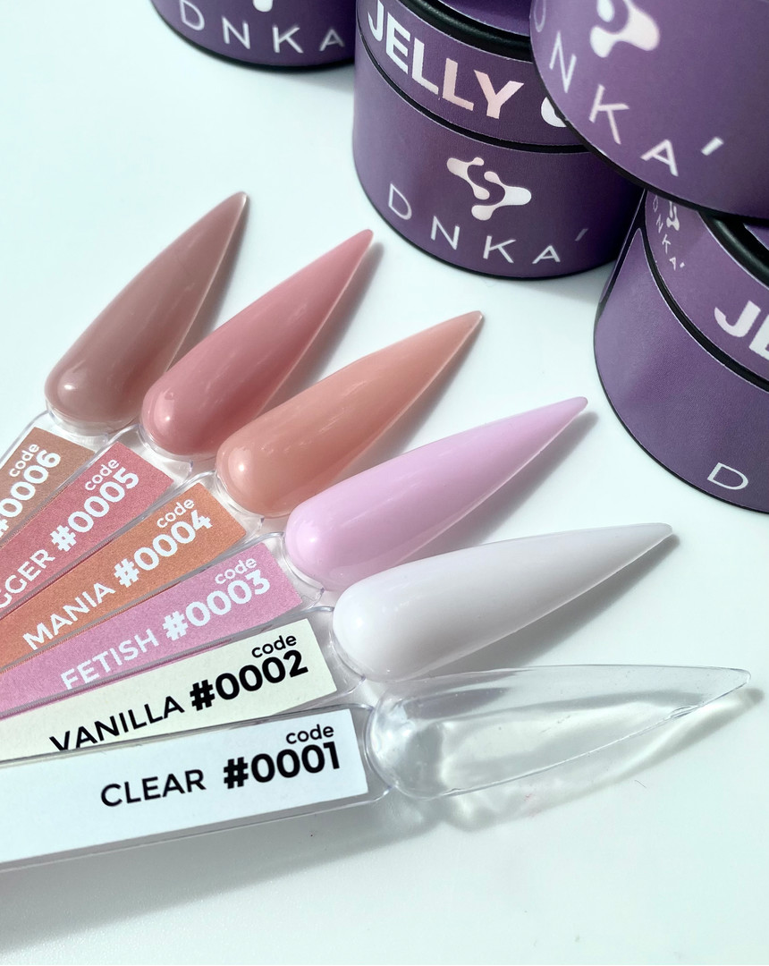 DNKa Gelly Gel 0005 Trigger gel-jelly (dusty pink), 15 ml
