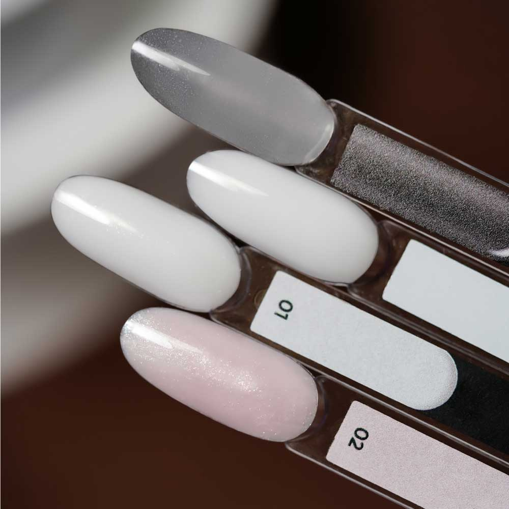 Nails Of The Day Poly Gel Shimmer №02 (нежно-розовый), 30 мл