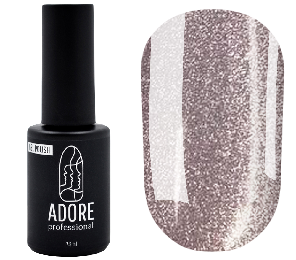 Gel polish ADORE Professional No. 461 (cold pink, cat's eye), 7.5 ml