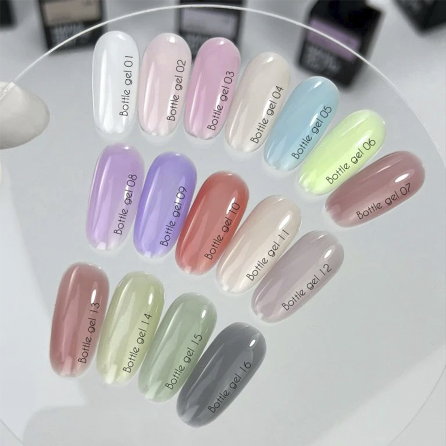 Nails Of The Day Bottle Gel (Clear), 10 ml