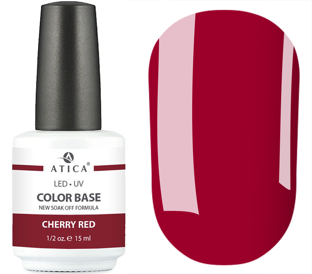 Atica Color base Cherry Red, 15 ml
