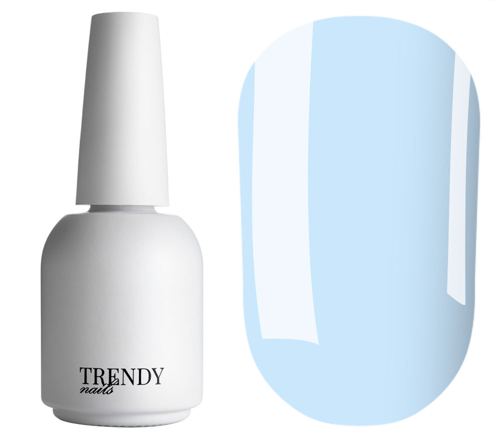 Trendy Nails Гель-лак Gel Polish "Baby Powder", 10 мл