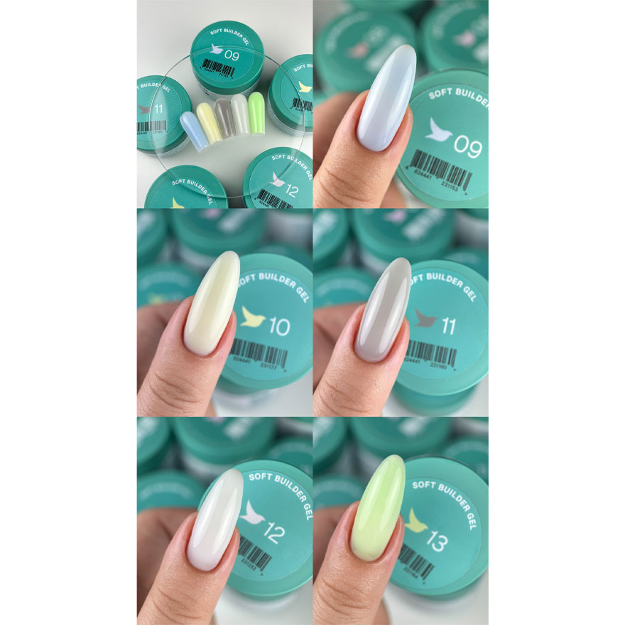 Siller гель для ногтей Soft Builder Gel №0013, 30 мл