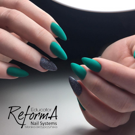 Гель-лак ReformA, Do it again (темно-изумрудный, эмаль), 10 мл