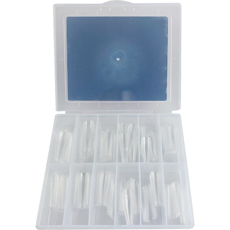DNKa Top forms for modeling Top Nail Forms Short Almond, 120 pcs