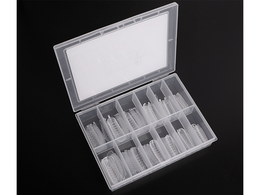 Komilfo Top Nail Forms, Multishape - Top Nail Forms, Universal, 120 Pieces