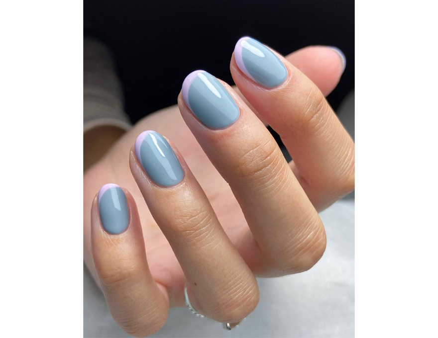 СND Shellac gel-varnish, Mystic Slate (gray-blue), 7.3 ml