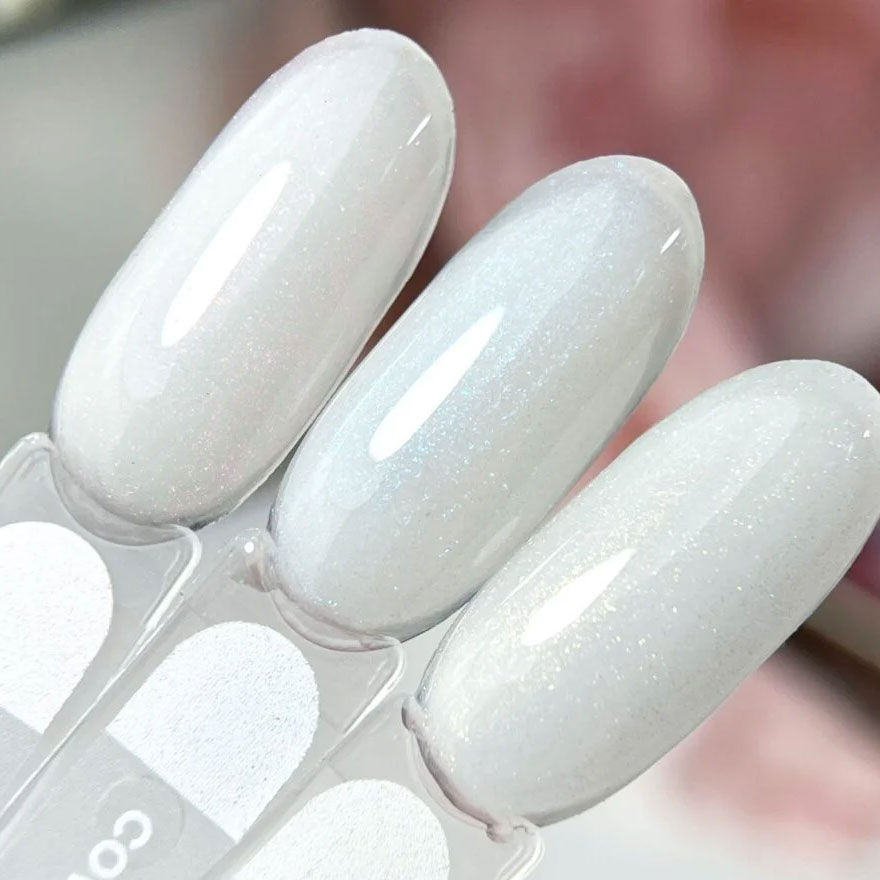 Nails Of The Day Cover base milk No. 05 (milk base with rye shimmer), 10 ml