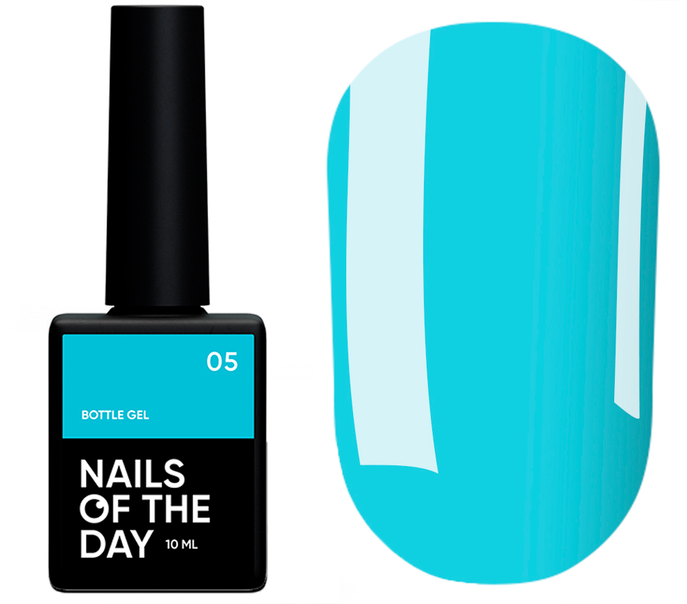 Nails Of The Day Nail Bottle Gel No. 05, 10 ml