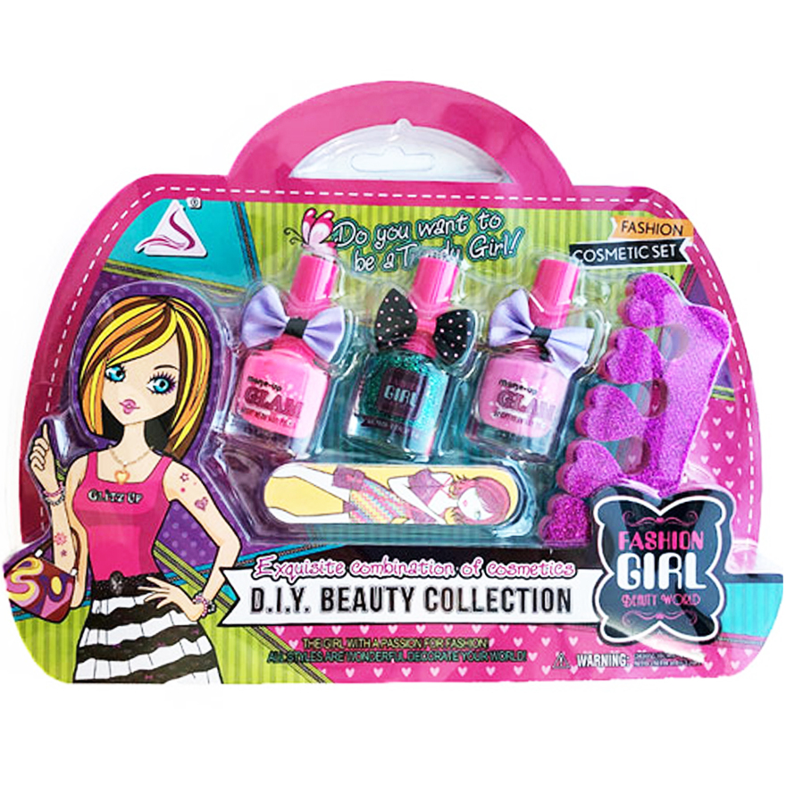 Set of children's nail polishes Fashion Girl