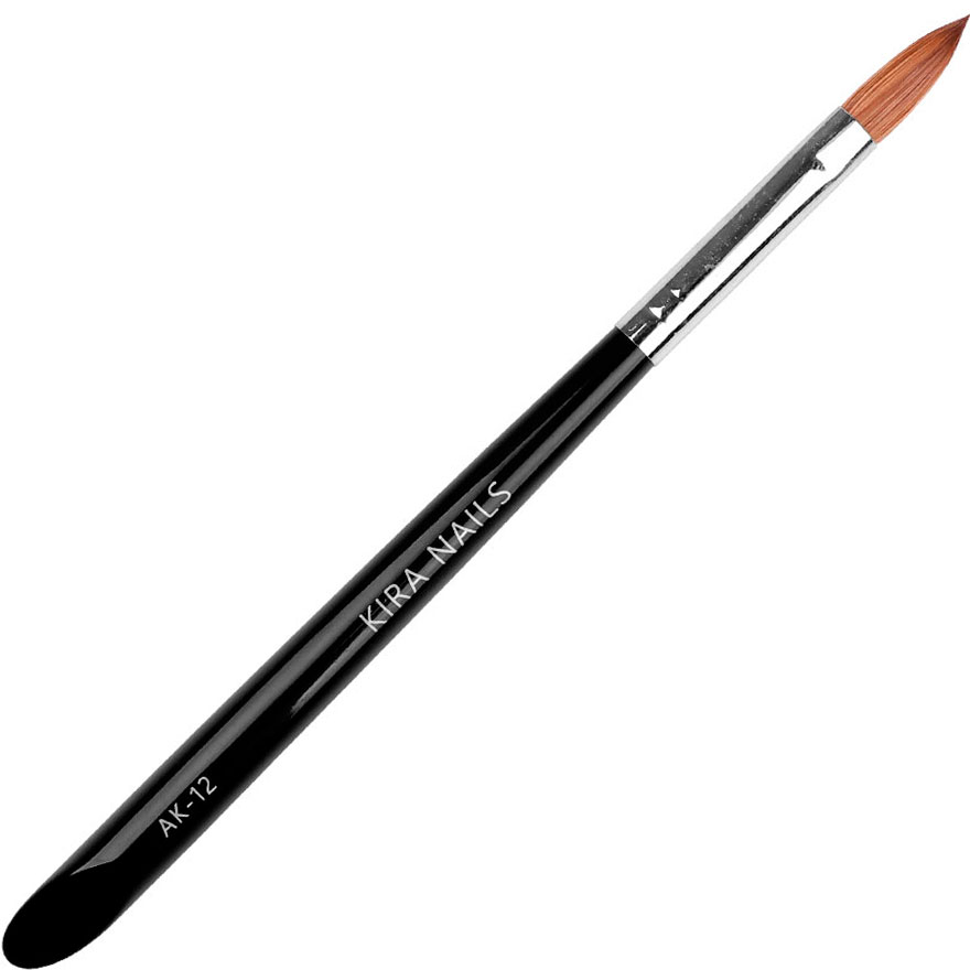 Кисть Kira Nails Acrylic AK-12 (Kolinsky) Кисть Kira Nails Acrylic AK-12 (Kolinsky)