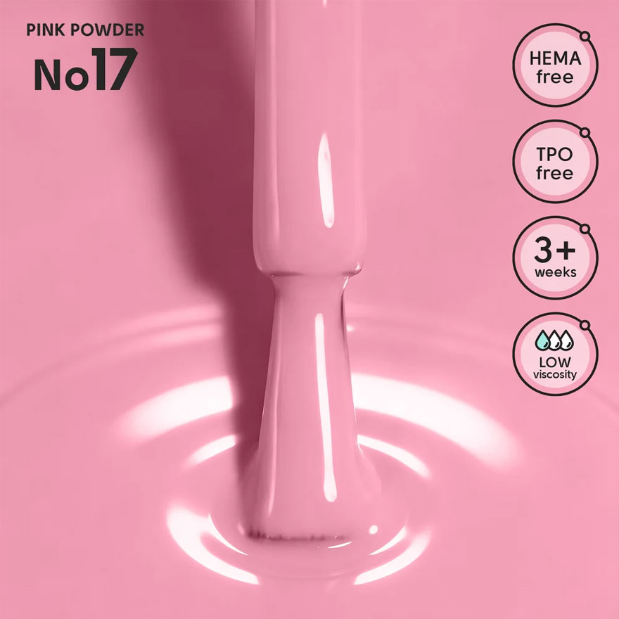 Shelly Гель-лак Pink Powder 17, 12 мл