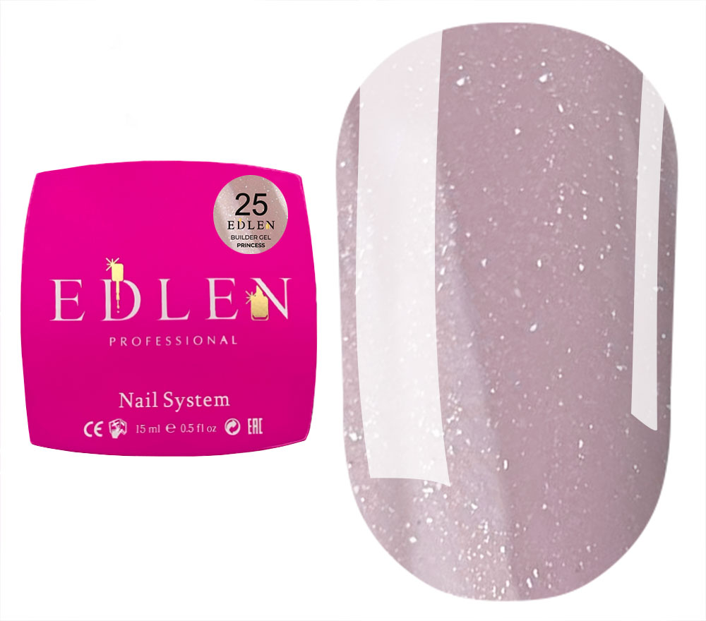 Edlen Гель для ногтей Builder gel Princess №25, 15 мл