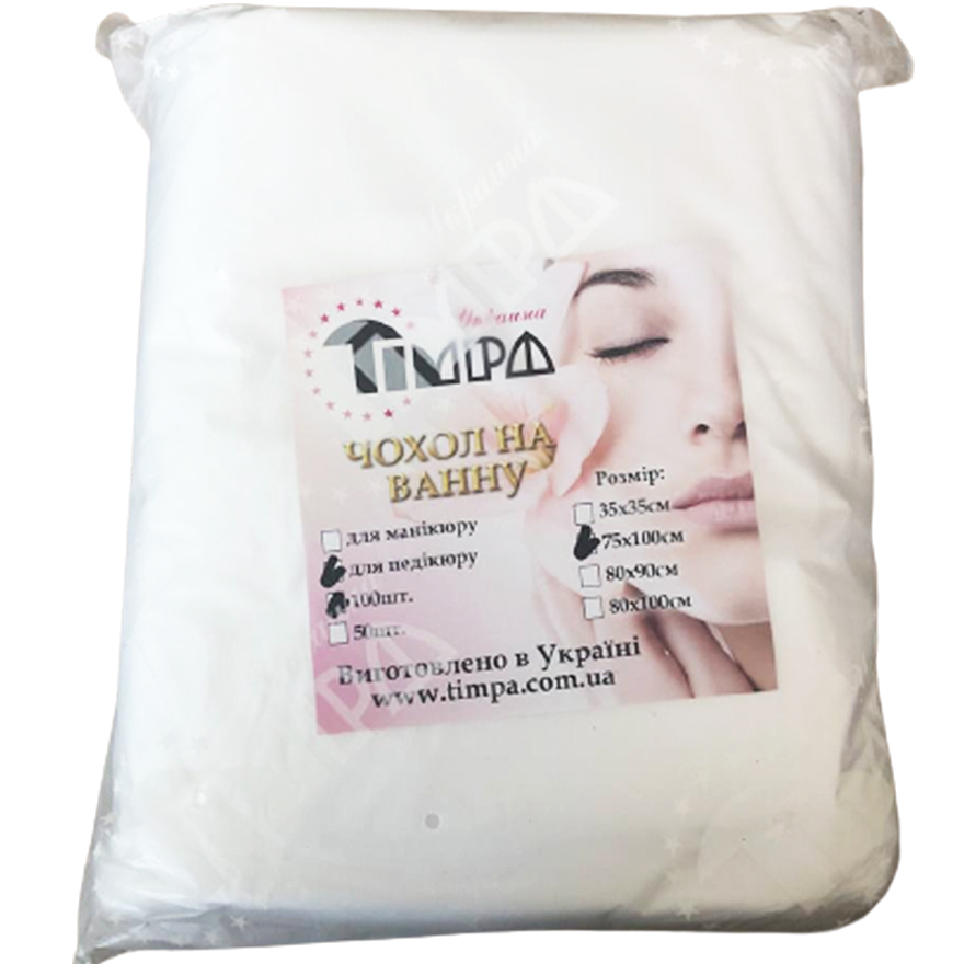 TIMPA Cover for a pedicure bath with an elastic band (100 pcs)
