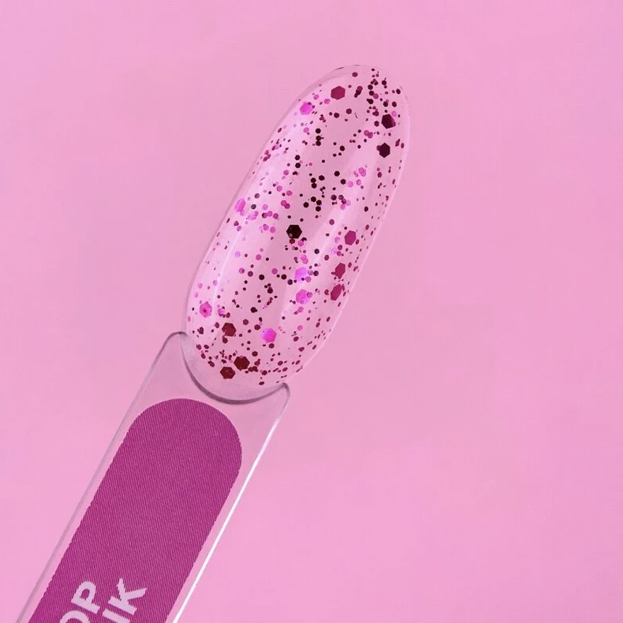 LUNA Top for gel polish Top Pink 13 ml
