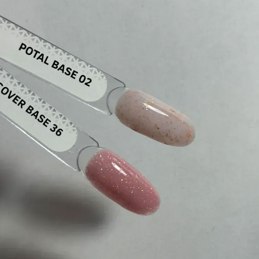 Grade база для нігтів, HEMA / TPO free Potal base 02, 15 мл