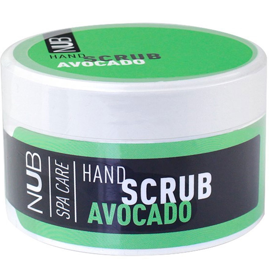 NUB Spa Care Hand Scrub Avocado - hand scrub, 200 ml