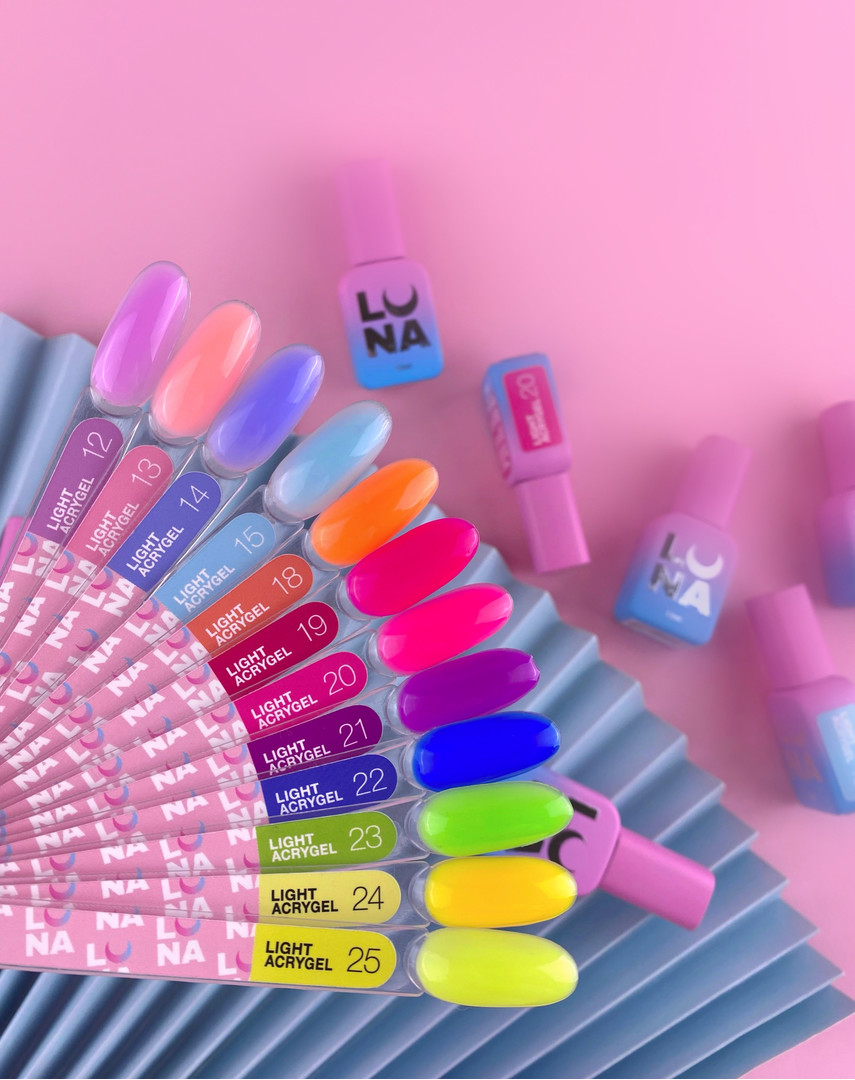 LUNA Гель жидкий Light Acrygel №18, 13 мл