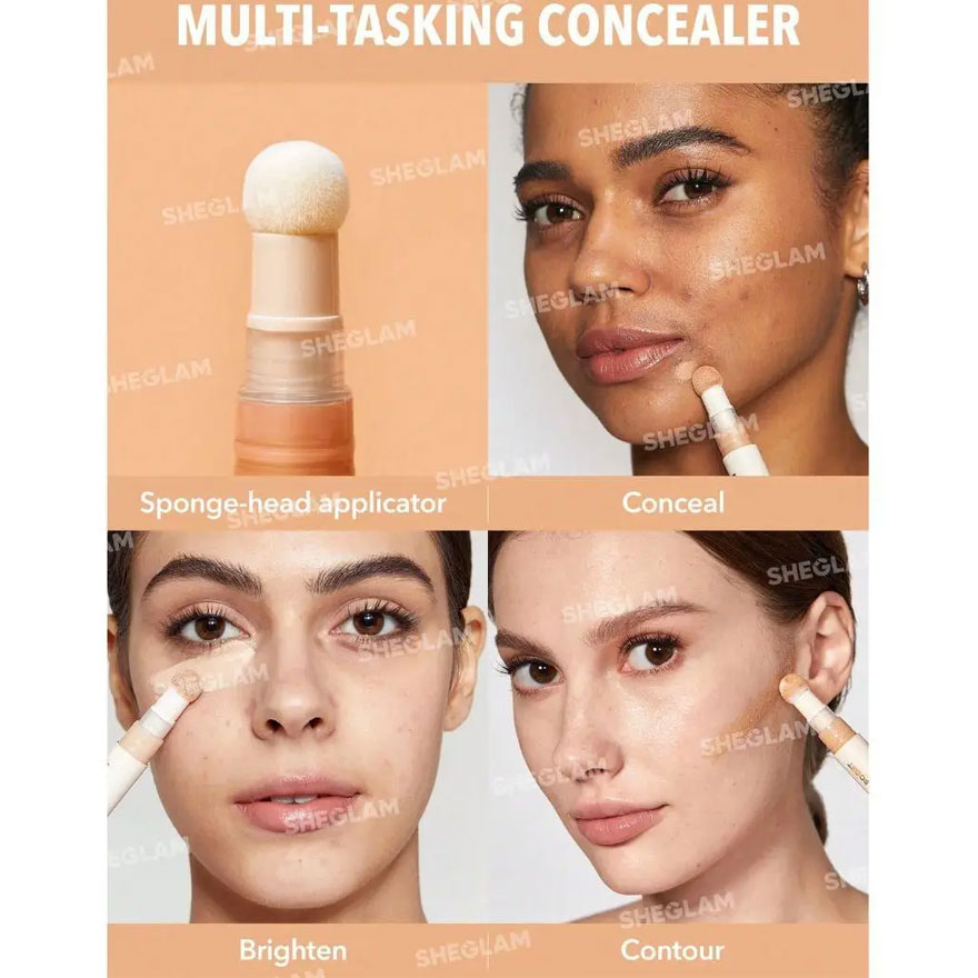Sheglam Консилер для лица Complexion Boost Concealer-Nude, 4,5 г