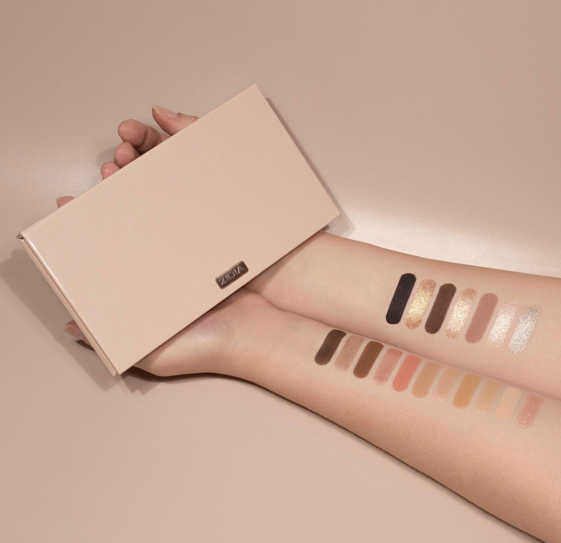 ZIDIA Eyeshadow Palette - Evernude - палетка теней