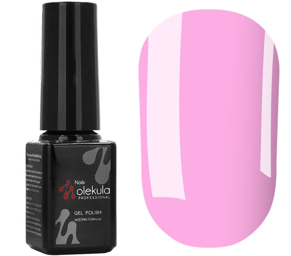 Gel Polish Molekula No. 091 (pink-purple, enamel), 6 ml