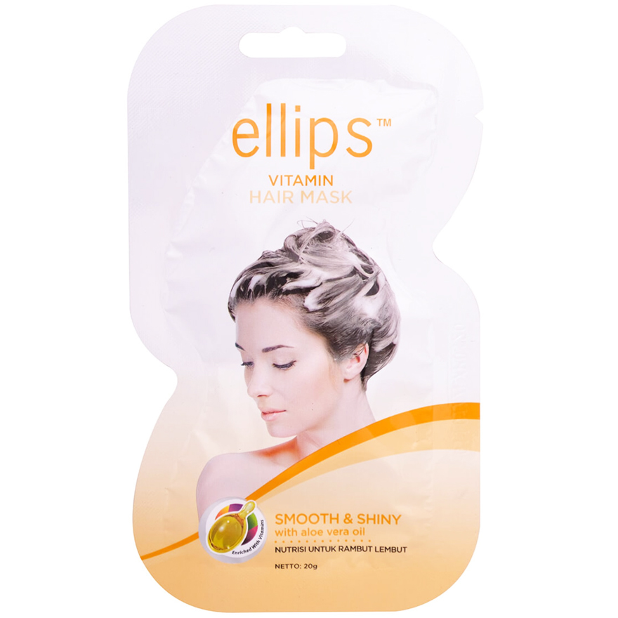 Ellips Hair Mask Hair mask "Luxurious glow" with Aloe Vera oil, 20 g