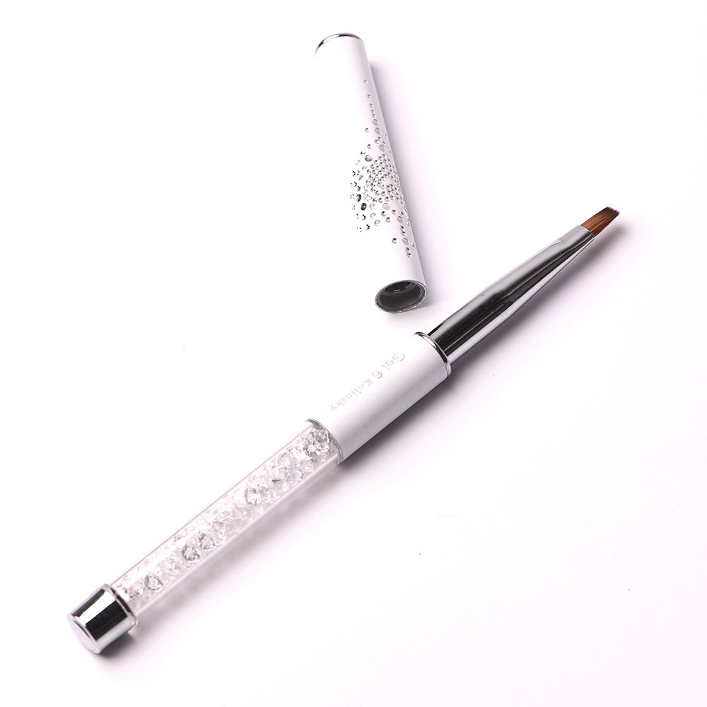 Кисть Komilfo Gel flat 6 (Kolinsky)
