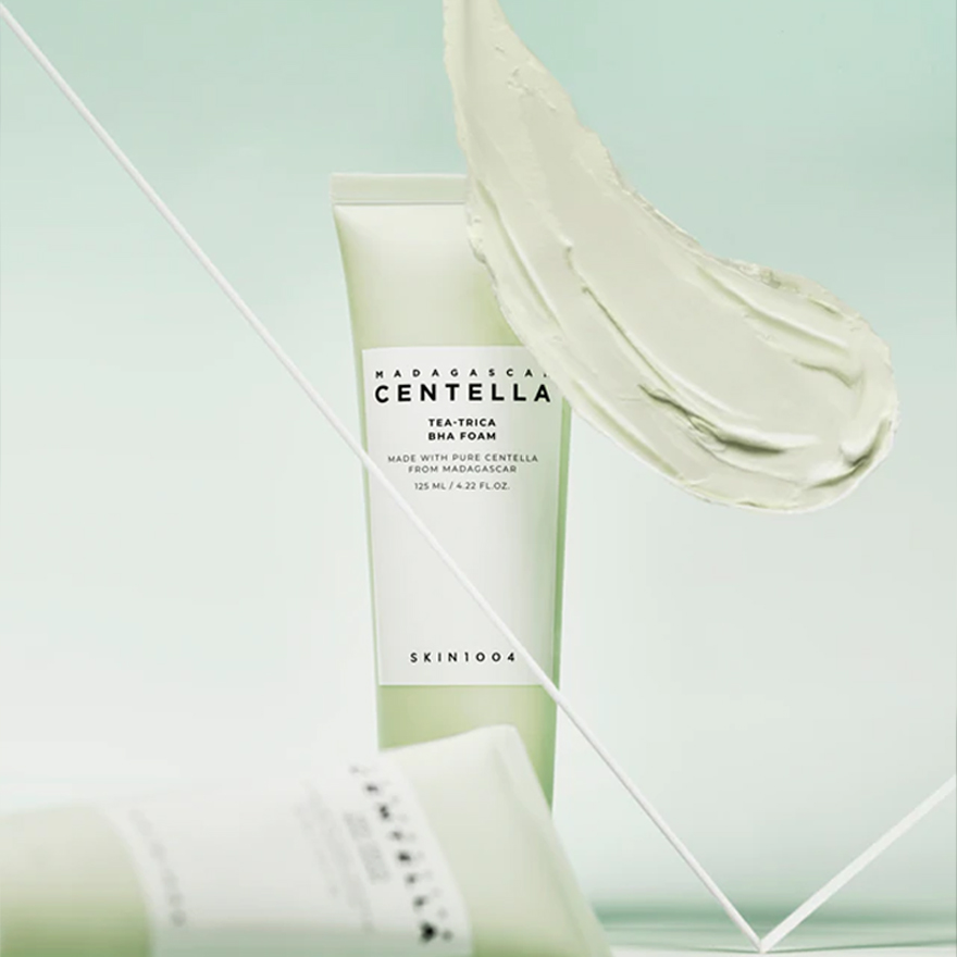 SKIN1004 Пенка очищающая с центеллой и салициловой кислотой Madagascar Centella Tea-Trica Bha Foam, 125 мл