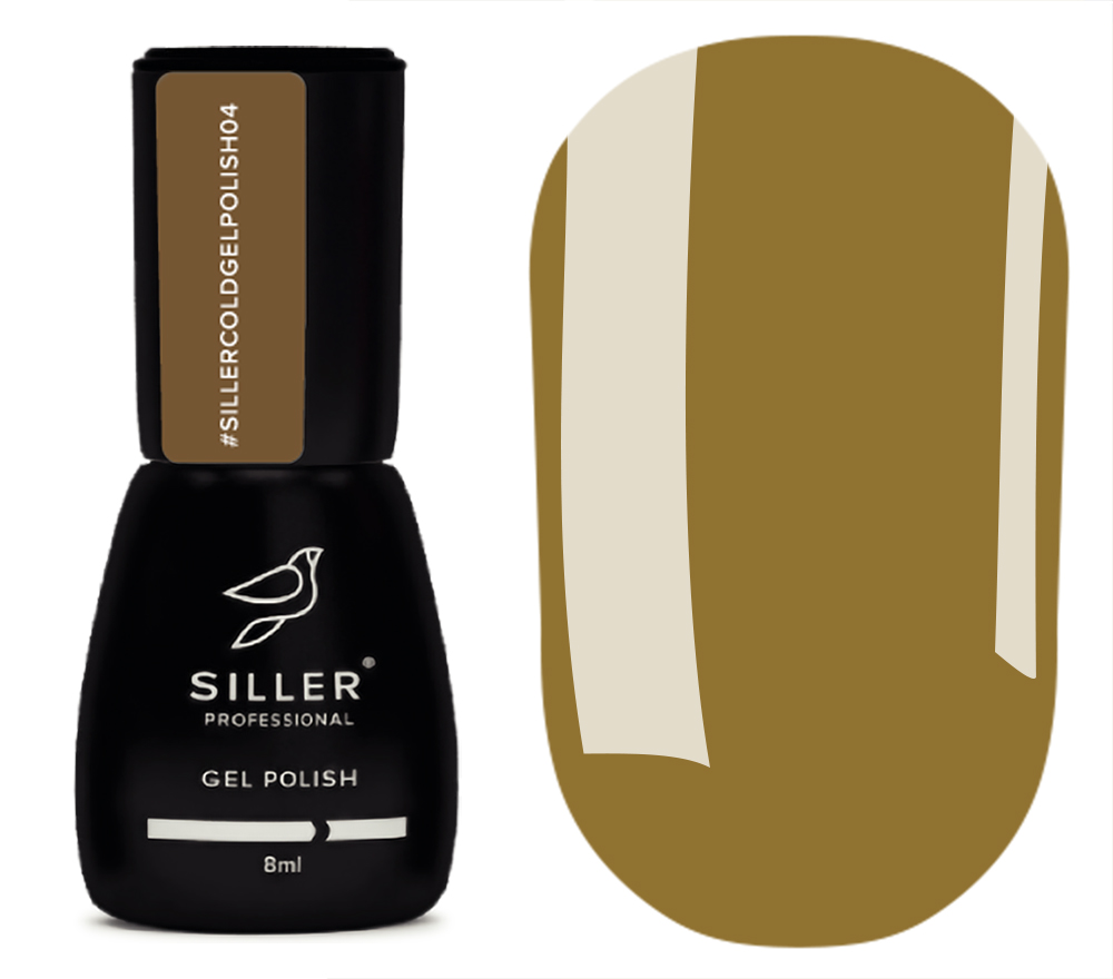 Siller Gel polish Cold No. 04, 8 ml