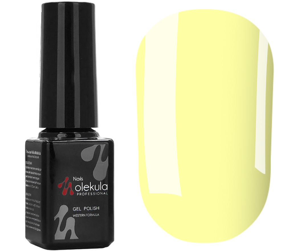 Gel polish Molekula №115 (yellow corn, enamel), 6 ml