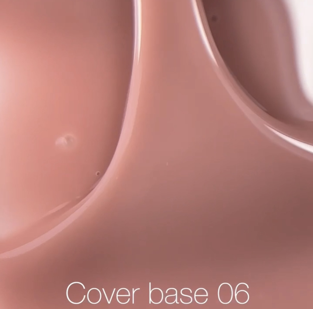 Nails Of The Day Cover base No. 06 (nude-peach), 10 ml