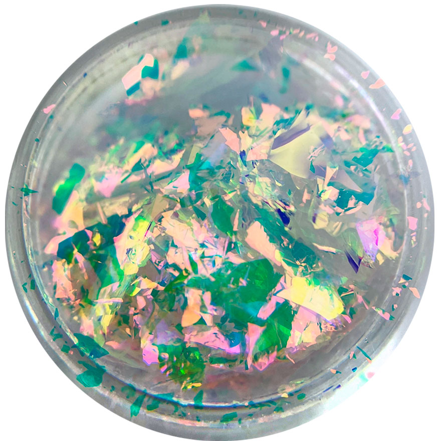 NailApex decor Yuki Beat Glass, rainbow, #3