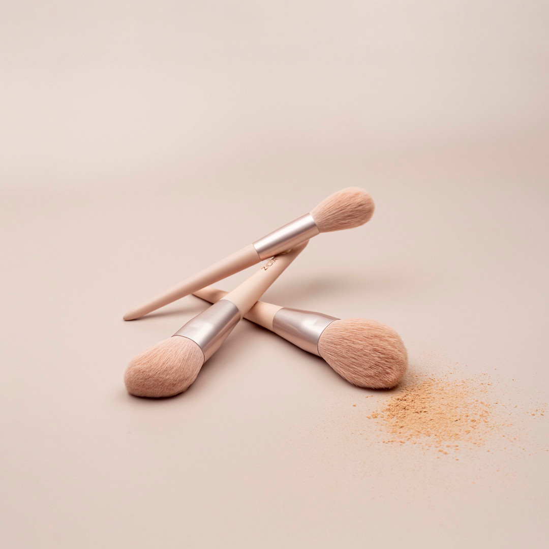 ZIDIA набір пензлів для макіяжу "Makeup Brush Set" в чохлі, 11 шт