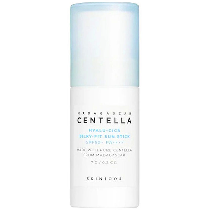 SKIN1004 Сток солнцезащитный с шелковым финишем Madagascar Centella Hyalu-Cica Silky-fit Sun Stick, 7 г