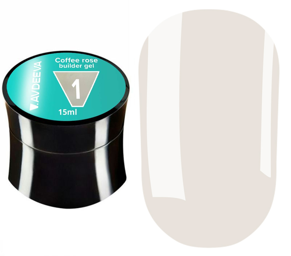 Victoria Avdeeva Nail gel Builder gel Beige, 50 ml