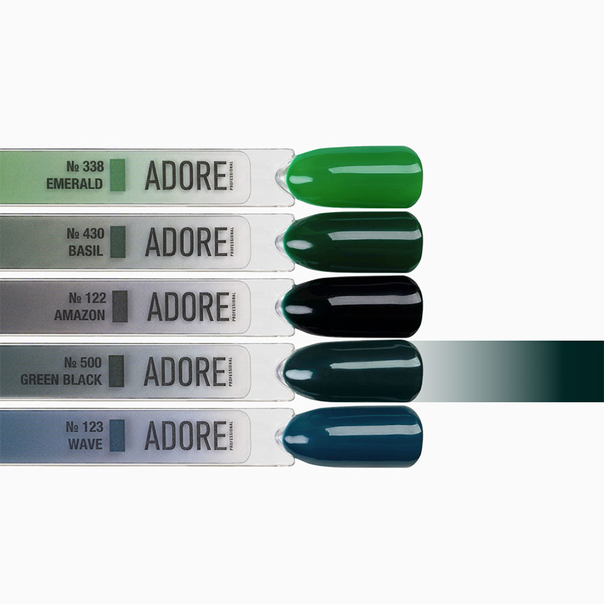 Gel varnish ADORE Professional No. 115 (bright light lime, neon), 7.5 ml