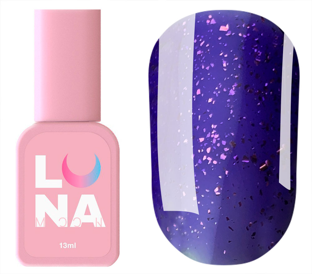 LUNA Yuki Base No. 9 (navy blue with pink leaf), 13 ml LUNA Yuki Base No. 9 (navy blue with pink leaf), 13 ml