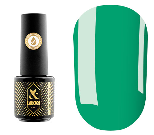 FOX DOUBLEMINT gel-varnish No. 003 (eucalyptus, enamel), 5 ml