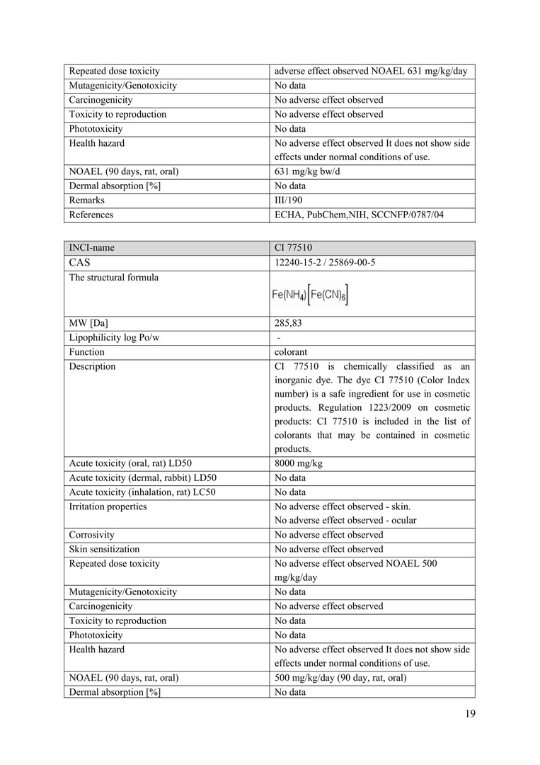 EC certificate MOON