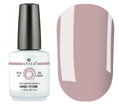 Atica Sand Stone GPM19 gel-varnish (pale beige, enamel), 7.5 ml