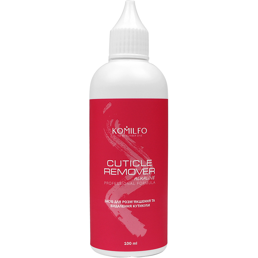 Komilfo Cuticle Remover Alkaline - cuticle remover, alkaline, 8 ml