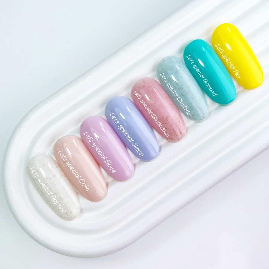 Nails Of The Day Гель-лак Let's special Diamond (лазурний), 10 мл