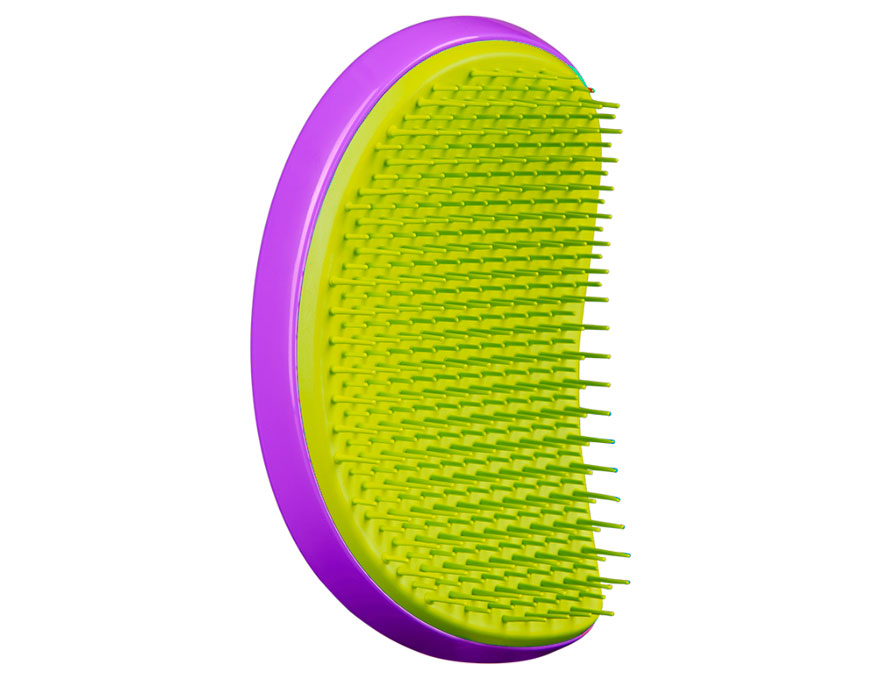 Comb Tangle Teezer Salon Elite Purple & Yellow