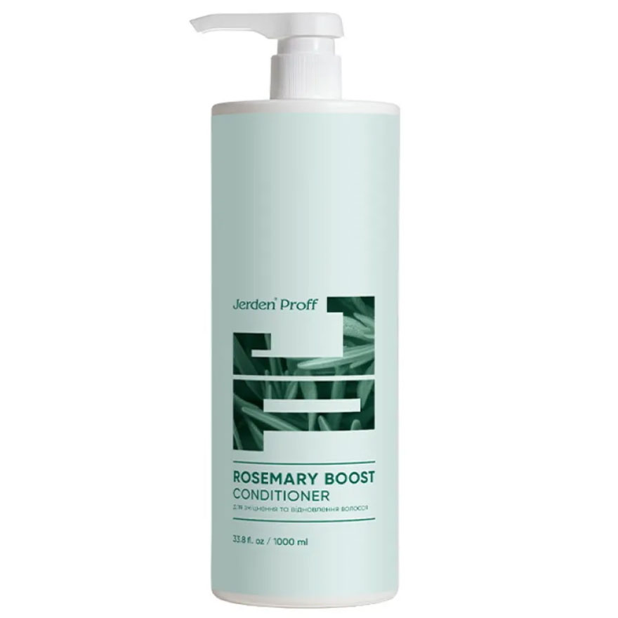 Jerden Proff ROSEMARY BOOST Кондиціонер з розмариновою олією для зміцнення волосся, 1000мл