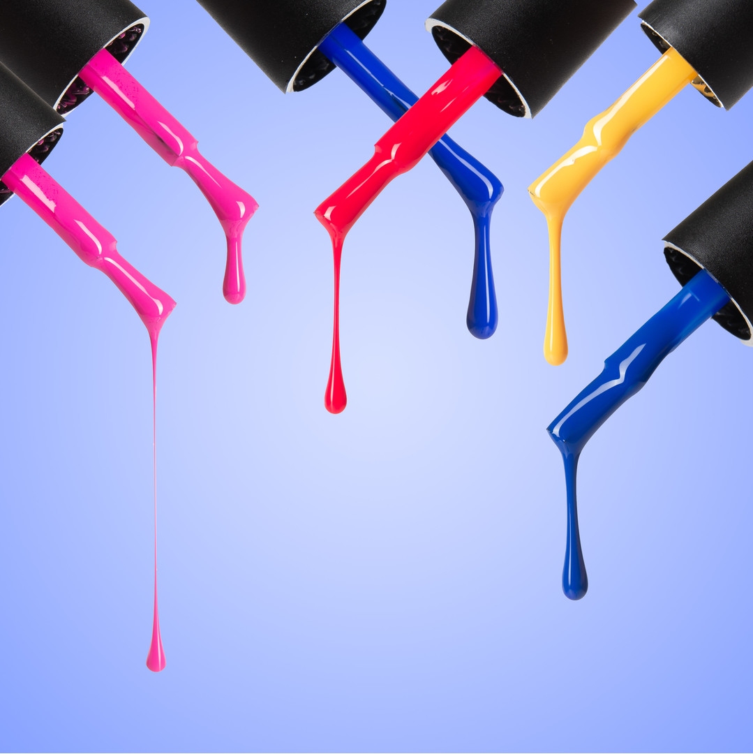 Kira Nails gel varnish No. 189 (electric blue, enamel), 6 ml
