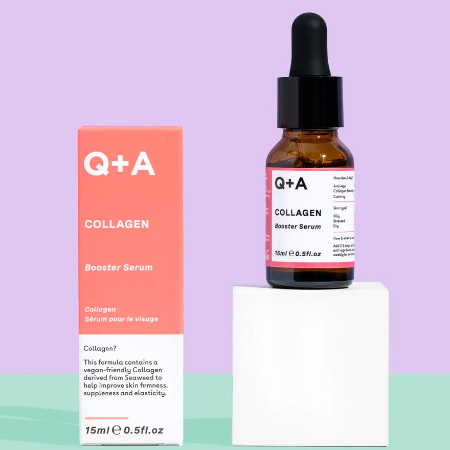 УЦЕНКА до 10.2026 Q+A Сыворотка с коллагеном Booster Serum, 15 мл