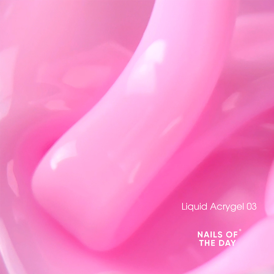 Nails Of The Day Гель для нігтів Liquid Acrygel 03, 15 мл Nails Of The Day Гель для нігтів Liquid Acrygel 03, 15 мл