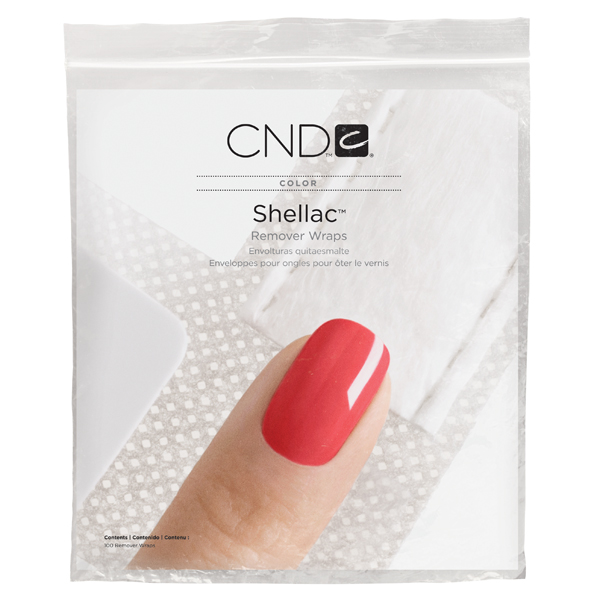 Shellac remover wraps – cпонжи для снятия Shellac, 10 шт./уп.