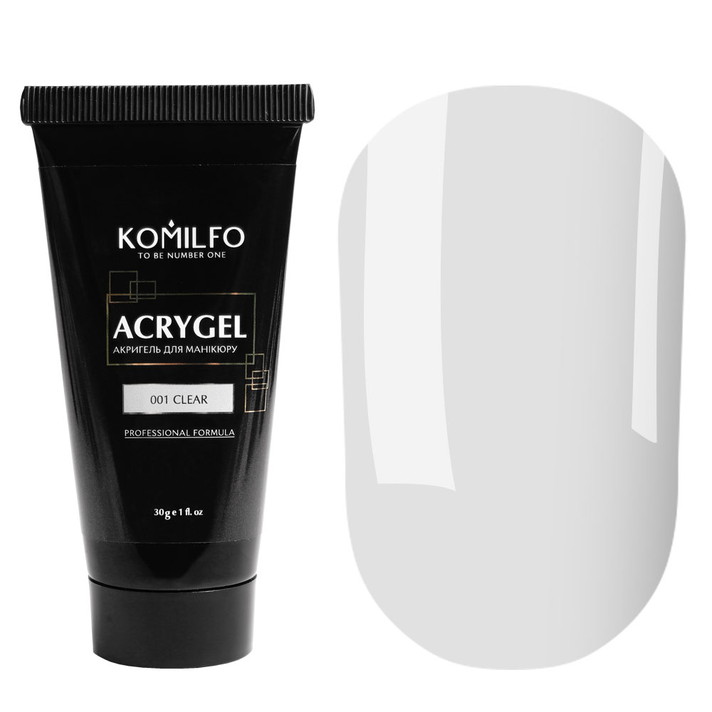 Komilfo AcryGel 001 Clear, 30 мл